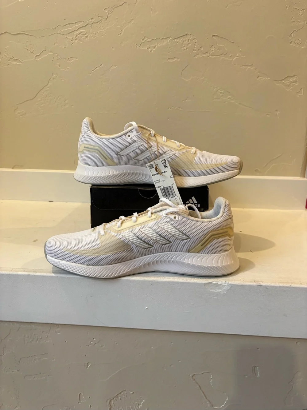 adidas Women's White Athletic Running Sneakers